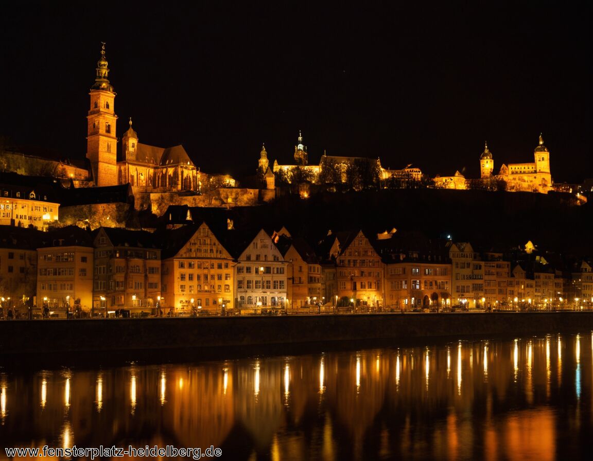 Nächtliche Stadtführungen durch die Neckarstadt machen - Heidelberg bei Nacht erleben » Nächtliche Highlights der Neckarstadt